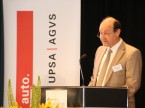 Il a rendu compte des succès politiques de l’association : Pierre Daniel Senn, vice-président de l’UPSA.